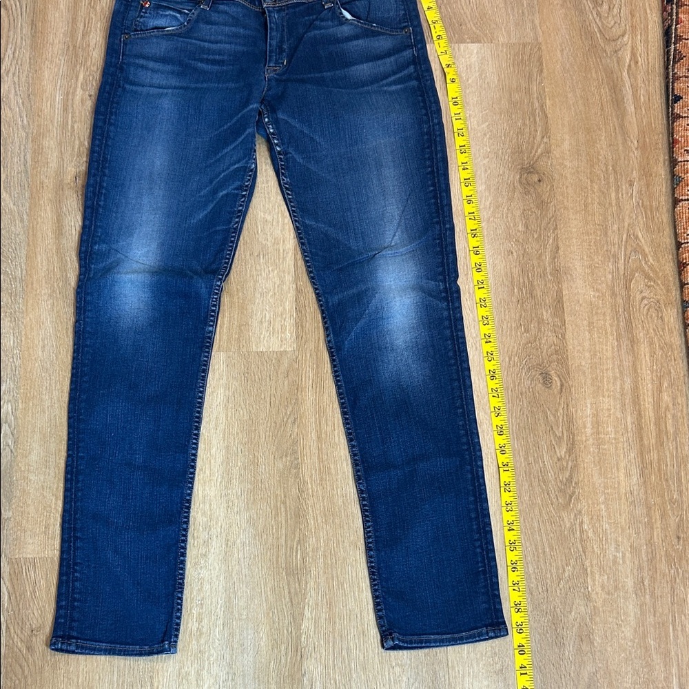 Hudson Jeans Dark Blue Skinny Jeans for Women Size 10 - Picture 4 of 10